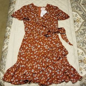 NWT! Hello Molly Dress - Rust Size S